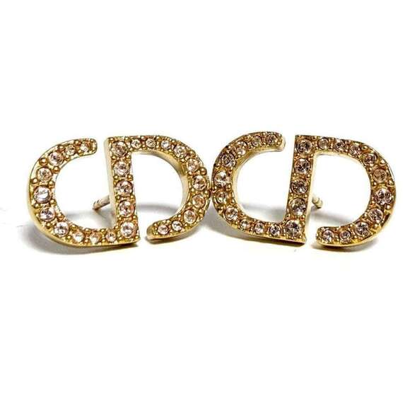 DIOR Rhinestone Earrings - Picture 7 of 10